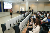 ดุษฎีบัณฑิต มหาบัณฑิต และบัณฑิตคณะศึกษาศาสตร์ มช. ร่วมซ้อมรับพิธีพระราชทานปริญญาบัตร ครั้งที่ 58