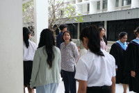 ดุษฎีบัณฑิต มหาบัณฑิต และบัณฑิตคณะศึกษาศาสตร์ มช. ร่วมซ้อมรับพิธีพระราชทานปริญญาบัตร ครั้งที่ 58