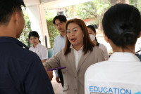 ดุษฎีบัณฑิต มหาบัณฑิต และบัณฑิตคณะศึกษาศาสตร์ มช. ร่วมซ้อมรับพิธีพระราชทานปริญญาบัตร ครั้งที่ 58