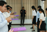 ดุษฎีบัณฑิต มหาบัณฑิต และบัณฑิตคณะศึกษาศาสตร์ มช. ร่วมซ้อมรับพิธีพระราชทานปริญญาบัตร ครั้งที่ 58