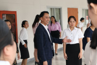 ดุษฎีบัณฑิต มหาบัณฑิต และบัณฑิตคณะศึกษาศาสตร์ มช. ร่วมซ้อมรับพิธีพระราชทานปริญญาบัตร ครั้งที่ 58