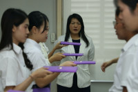 ดุษฎีบัณฑิต มหาบัณฑิต และบัณฑิตคณะศึกษาศาสตร์ มช. ร่วมซ้อมรับพิธีพระราชทานปริญญาบัตร ครั้งที่ 58