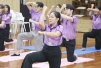 อบรมโครงการส่งเสริมกิจกรรมทางกายและชุมชน โดยภูมิปัญญาไทย สนับสนุนโดย สสส.