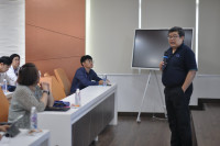คณาจารย์คณะศึกษาศาสตร์ และคณาจารย์โรงเรียนสาธิตฯ เข้าร่วมศึกษาดูงาน Virtual Reality Classroom คณะบริหารธุรกิจ