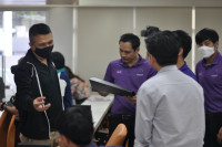 คณาจารย์คณะศึกษาศาสตร์ และคณาจารย์โรงเรียนสาธิตฯ เข้าร่วมศึกษาดูงาน Virtual Reality Classroom คณะบริหารธุรกิจ
