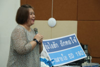 ผู้บริหารคณะศึกษาศาสตร์ ให้การต้อนรับนักศึกษารหัส 19 ในโอกาสเข้ามอบทุนการศึกษาและจัดกิจกรรม {อุ่นไอฮัก ถักทอใจ๋ สานสายใย ED192}