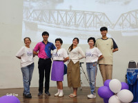 ผู้บริหารคณะศึกษาศาสตร์ ให้การต้อนรับนักศึกษารหัส 19 ในโอกาสเข้ามอบทุนการศึกษาและจัดกิจกรรม {อุ่นไอฮัก ถักทอใจ๋ สานสายใย ED192}