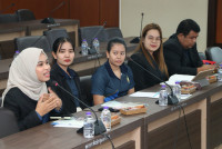 คณาจารย์สาขาวิชาหลักสูตรและการสอน ให้การต้อนรับคณาจารย์และนักศึกษามหาวิทยาลัยหาดใหญ่ เข้าศึกษาดูงาน