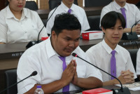 พิธีมอบทุนการศึกษาสนับสนุนค่าครองชีพ คณะศึกษาศาสตร์ ประจำปีการศึกษา 2566