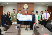  พิธีมอบทุนการศึกษาสนับสนุนค่าครองชีพ คณะศึกษาศาสตร์ ประจำปีการศึกษา 2566