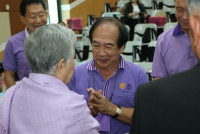 ผู้บริหารคณะศึกษาศาสตร์ ให้การต้อนรับนักศึกษารหัส 14 และ 15 ในโอกาสเข้าเยี่ยมคณะ แสดงมุทิตาจิตต่อคณาจารย์อาวุโส และมอบทุนการศึกษาแก่นักศึกษาที่ขาดแคลนทุนทรัพย์