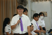นักศึกษาชั้นปีที่ 4 ปีการศึกษา 2566 รหัส 63 ร่วมการสัมมนาและนำเสนอนวัตกรรมกระบวนวิชา 100491 ภาคการศึกษาที่ 2/2566