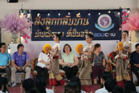 นักศึกษาชั้นปีที่ 4 รหัส 63 ร่วมงาน { ส่งลูกกลับบ้าน นำปณิธานฯ ที่เป็นจริง } ปีการศึกษา 2566