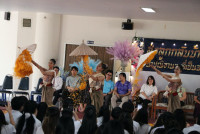 นักศึกษาชั้นปีที่ 4 รหัส 63 ร่วมงาน { ส่งลูกกลับบ้าน นำปณิธานฯ ที่เป็นจริง } ปีการศึกษา 2566
