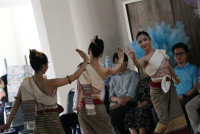 นักศึกษาชั้นปีที่ 4 รหัส 63 ร่วมงาน { ส่งลูกกลับบ้าน นำปณิธานฯ ที่เป็นจริง } ปีการศึกษา 2566