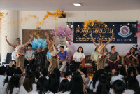 นักศึกษาชั้นปีที่ 4 รหัส 63 ร่วมงาน { ส่งลูกกลับบ้าน นำปณิธานฯ ที่เป็นจริง } ปีการศึกษา 2566