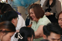นักศึกษาชั้นปีที่ 4 รหัส 63 ร่วมงาน { ส่งลูกกลับบ้าน นำปณิธานฯ ที่เป็นจริง } ปีการศึกษา 2566