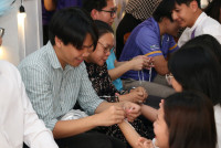 นักศึกษาชั้นปีที่ 4 รหัส 63 ร่วมงาน { ส่งลูกกลับบ้าน นำปณิธานฯ ที่เป็นจริง } ปีการศึกษา 2566