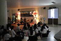 นักศึกษาชั้นปีที่ 4 รหัส 63 ร่วมงาน { ส่งลูกกลับบ้าน นำปณิธานฯ ที่เป็นจริง } ปีการศึกษา 2566