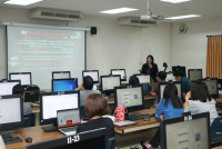 คณะศึกษาศาสตร์ มช. กิจกรรมเสริมสร้างความรู้ความเข้าใจการประยุกต์ใช้ AI (ปัญญาประดิษฐ์) ในการจัดการเรียนการสอนของบุคลากรสายวิชาการ สังกัดภาควิชาฯ ภายใต้โครงการส่งเสริมการ Re-skill Up-skill ของบุคลากรสายวิชาการและสายสนับสนุน