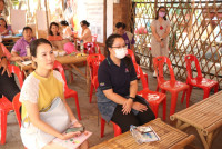 อาจารย์ประจำสาขาวิชาการบริหารการศึกษา ให้การต้อนรับ สกสว. เข้าเยี่ยมชมโครงการฯ ที่ได้รับทุนจากกองทุน ววน. ณ ซุ้มโคมมงคล วัดดอนจั่น