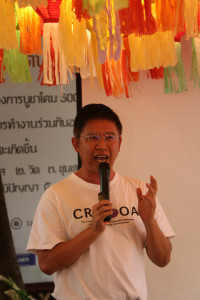 อาจารย์ประจำสาขาวิชาการบริหารการศึกษา ให้การต้อนรับ สกสว. เข้าเยี่ยมชมโครงการฯ ที่ได้รับทุนจากกองทุน ววน. ณ ซุ้มโคมมงคล วัดดอนจั่น
