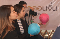 อาจารย์ประจำสาขาวิชาการบริหารการศึกษา ให้การต้อนรับ สกสว. เข้าเยี่ยมชมโครงการฯ ที่ได้รับทุนจากกองทุน ววน. ณ ซุ้มโคมมงคล วัดดอนจั่น