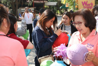 อาจารย์ประจำสาขาวิชาการบริหารการศึกษา ให้การต้อนรับ สกสว. เข้าเยี่ยมชมโครงการฯ ที่ได้รับทุนจากกองทุน ววน. ณ ซุ้มโคมมงคล วัดดอนจั่น