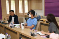 เลขานุการคณะศึกษาศาสตร์ ให้การต้อนรับเลขานุการและเจ้าหน้าที่วิทยาลัยศิลปะ สื่อ และเทคโนโลยี เข้าแลกเปลี่ยนเรียนรู้ด้านการขอกำหนดตำแหน่งที่สูงขึ้นของบุคลากรสายปฏิบัติการ