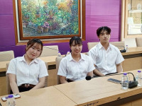 นักศึกษาจาก Kanda University of International Studies เข้ารับมอบประกาศนียบัตรสำเร็จการศึกษาตามโครงการฯ ภาคเรียนที่ 2/2566 ก่อนเดินทางกลับประเทศญี่ปุ่น