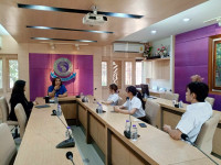นักศึกษาจาก Kanda University of International Studies เข้ารับมอบประกาศนียบัตรสำเร็จการศึกษาตามโครงการฯ ภาคเรียนที่ 2/2566 ก่อนเดินทางกลับประเทศญี่ปุ่น