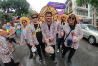 คณะศึกษาศาสตร์ มช. ร่วมขบวนแห่พระพุทธสิหิงค์ ในงานประเพณีสงกรานต์เชียงใหม่ ประจำปี 2567