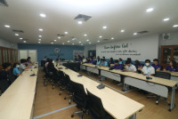 คณะศึกษาศาสตร์ มช. เข้าศึกษาดูงานแลกเปลี่ยนเรียนรู้แนวปฏิบัติที่ดีการพัฒนาคุณภาพการศึกษาสู่ความเป็นเลิศด้วยเกณฑ์ EdPEx300 กับคณะเภสัชศาสตร์ 