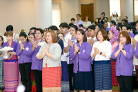 คณะศึกษาศาสตร์ มช. จัดงาน พิธีดำหัวอดีตคณบดี คณาจารย์ และบุคลากรอาวุโส ประจำปี พ.ศ. 2567 { หนุนเนื่องเตื้องเต๊า ปี๋ใหม่เมืองจาวเฮาศึกษาฯ ๒๕๖๗ }