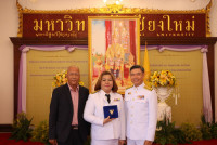 ผู้บริหารและอาจารย์คณะศึกษาศาสตร์ มช. เข้ารับพระราชทานเครื่องราชอิสริยาภรณ์ชั้นสายสะพาย ประจำปี 2565 และ 2566 