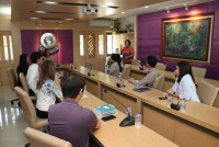 พนักงานจาก Mitsubishi Corporation ประเทศญี่ปุ่น เข้ารับมอบประกาศนียบัตรสำเร็จการศึกษาตามโครงการฯ