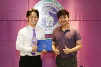 พนักงานจาก Mitsubishi Corporation ประเทศญี่ปุ่น เข้ารับมอบประกาศนียบัตรสำเร็จการศึกษาตามโครงการฯ