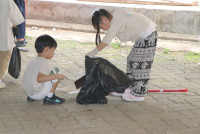 ะอ่อนสาธิตฮ่วมใจ๋บำเพ็ญประโยชน์ ณ วัดฝายหิน” สำหรับนักเรียนชั้น ป.1 ปีการศึกษา 2567