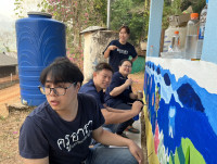 ชมรมอาสาพัฒนาและบำเพ็ญประโยชน์ จัดกิจกรรมโครงการค่ายแสงดาวแห่งศรัทธา ณ โรงเรียนวัดปางเติม สาขาบ้านขุนสาบ
