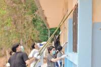 ชมรมอาสาพัฒนาและบำเพ็ญประโยชน์ จัดกิจกรรมโครงการค่ายแสงดาวแห่งศรัทธา ณ โรงเรียนวัดปางเติม สาขาบ้านขุนสาบ