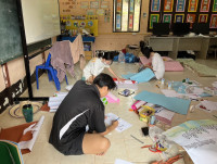 ชมรมอาสาพัฒนาและบำเพ็ญประโยชน์ จัดกิจกรรมโครงการค่ายแสงดาวแห่งศรัทธา ณ โรงเรียนวัดปางเติม สาขาบ้านขุนสาบ