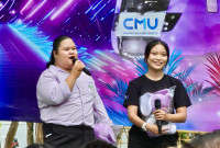 ผู้บริหารคณะศึกษาศาสตร์ มช. ร่วมให้การต้อนรับนักศึกษาใหม่มหาวิทยาลัยเชียงใหม่ รหัส 67 ที่เข้าร่วมกิจกรรมประเพณีรับน้องรถไฟ ปี 2567