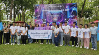 ผู้บริหารคณะศึกษาศาสตร์ มช. ร่วมให้การต้อนรับนักศึกษาใหม่มหาวิทยาลัยเชียงใหม่ รหัส 67 ที่เข้าร่วมกิจกรรมประเพณีรับน้องรถไฟ ปี 2567