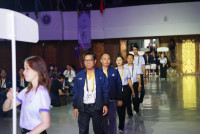ผู้บริหาร คณาจารย์ นักกีฬาและเจ้าหน้าที่คณะศึกษาศาสตร์ ร่วมพิธีเปิดและพิธีปิดการแข่งขันกีฬาบุคลากรมหาวิทยาลัยแห่งประเทศไทย ครั้งที่ 40 อ่างแก้วเกมส์ 2024
