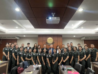สาขาวิชาประถมศึกษา จัดพิธีปฐมนิเทศนักศึกษาโครงการพัฒนาศักยภาพครูและโรงเรียนตำรวจตระเวนชายแดนพื้นที่ภาคเหนือ ปี 2567