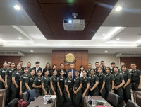 สาขาวิชาประถมศึกษา จัดพิธีปฐมนิเทศนักศึกษาโครงการพัฒนาศักยภาพครูและโรงเรียนตำรวจตระเวนชายแดนพื้นที่ภาคเหนือ ปี 2567