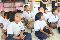 คณาจารย์และนักศึกษา คณะศึกษาศาสตร์ มช. จัดโครงการส่งเสริมการเรียนรู้ภาษาไทยแก่นักเรียนและชุมชนบนพื้นที่สูง ประจำปีงบประมาณ พ.ศ. 2567