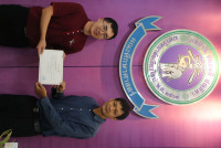 พิธีรับมอบประกาศนียบัตรโครงการเรียนภาษาจีนเพื่อการสื่อสาร สำหรับบุคลากรคณะศึกษาศาสตร์ มหาวิทยาลัยเชียงใหม่ โดยสถาบันขงจื่อ มช. (กลุ่มที่ 2)