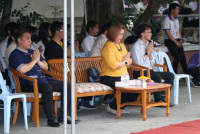 สาขาอุตสาหกรรมศึกษา จัดพิธีทำบุญและสืบสานประเพณีการหล่อเทียนพรรษา ประจำปีการศึกษา 2567