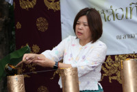 สาขาอุตสาหกรรมศึกษา จัดพิธีทำบุญและสืบสานประเพณีการหล่อเทียนพรรษา ประจำปีการศึกษา 2567